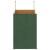 Paper Bags 250 pcs with Handles Green 26x17x25 cm