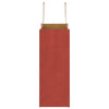 Paper Bags 50 pcs with Handles Red 21x11x28 cm
