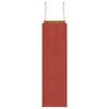Paper Bags 50 pcs with Handles Red 21x11x36 cm