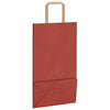 Paper Bags 50 pcs with Handles Red 21x11x36 cm
