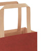 Paper Bags 50 pcs with Handles Red 21x11x36 cm