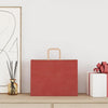 Paper Bags 50 pcs with Handles Red 32x17x25 cm