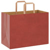 Paper Bags 50 pcs with Handles Red 32x17x25 cm