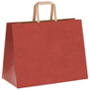Paper Bags 50 pcs with Handles Red 32x17x25 cm