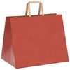 Paper Bags 50 pcs with Handles Red 32x22x24 cm