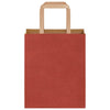 Paper Bags 250 pcs with Handles Red 18x8x22 cm
