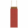 Paper Bags 250 pcs with Handles Red 18x8x22 cm