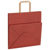 Paper Bags 250 pcs with Handles Red 26x17x25 cm