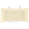 Paper Bags 50 pcs with Handles Yellow 32x17x25 cm