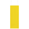 Paper Bags 50 pcs with Handles Yellow 32x17x44 cm