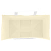 Paper Bags 50 pcs with Handles Yellow 32x17x44 cm
