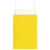 Paper Bags 250 pcs with Handles Yellow 32x17x25 cm