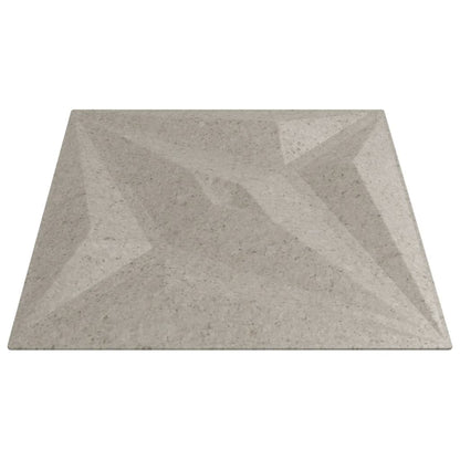 Wall Panels 24 pcs Beton 50x50 cm XPS 6 m² Star