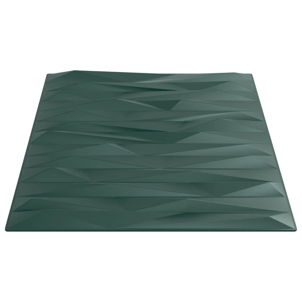 Wall Panels 24 pcs Green 50x50 cm XPS 6 m² Stone