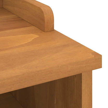 Hallway Bench SANDNES 87x40x50 cm Solid Wood Pine
