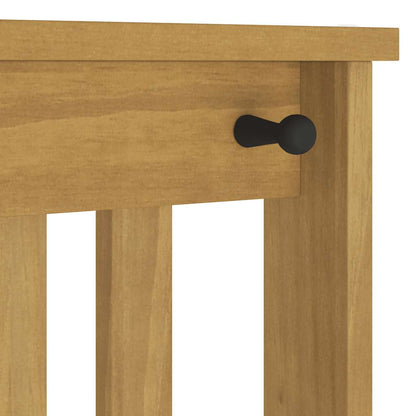 Hall Tree SANDNES 45x40x159.5 cm Solid Wood Pine