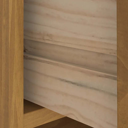 Hall Tree SANDNES 45x40x159.5 cm Solid Wood Pine
