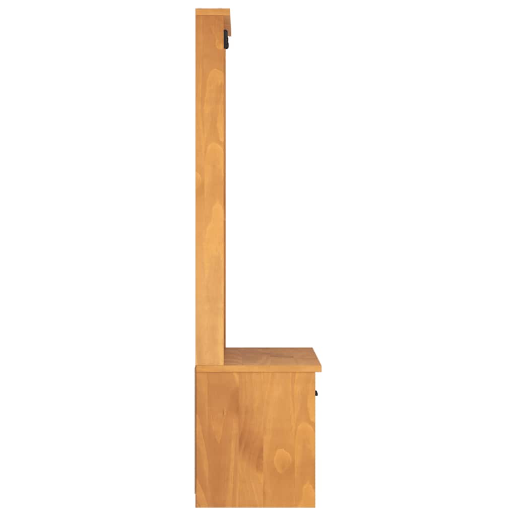Hall Tree SANDNES 87x40x159.5cm Solid Wood Pine