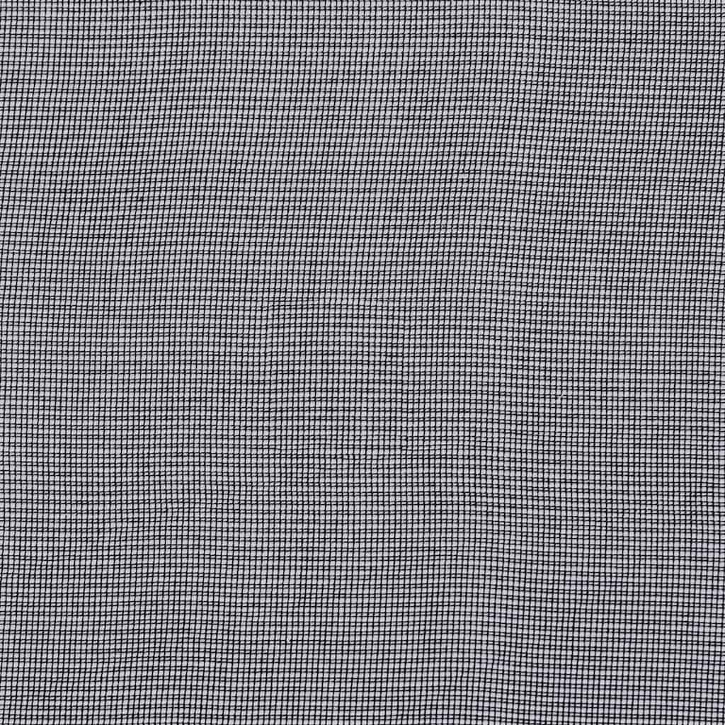 Voile Curtains with Grommets 2 pcs Black 140x140 cm