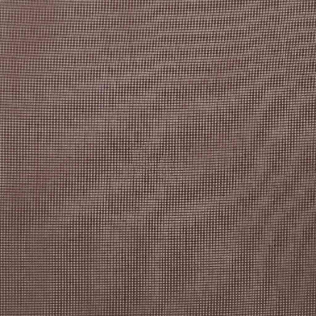 Voile Curtains with Grommets 2 pcs Brown 140x300 cm