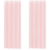 Voile Curtains with Grommets 2 pcs Light Pink 140x300 cm