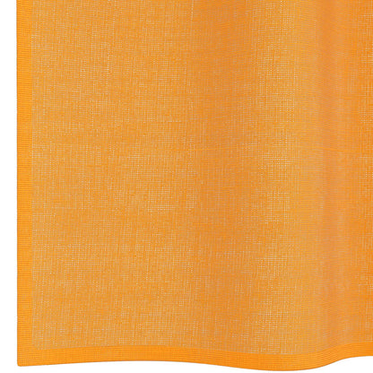 Voile Curtains with Grommets 2 pcs Orange 140x175 cm
