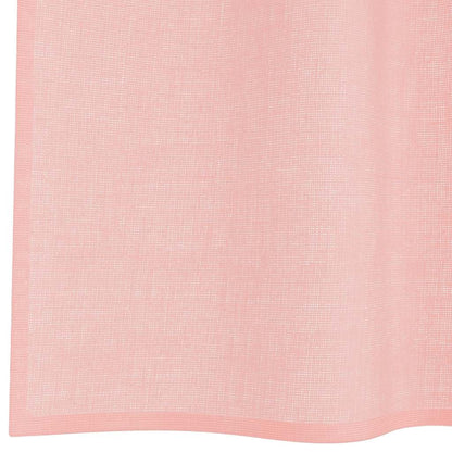 Voile Curtains with Grommets 2 pcs Pink 140x260 cm