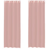 Voile Curtains with Grommets 2 pcs Pink 140x300 cm