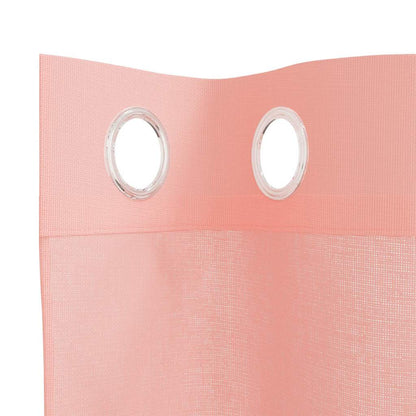 Voile Curtains with Grommets 2 pcs Pink 140x300 cm