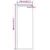 Voile Curtains with Grommets 2 pcs Pink 140x300 cm