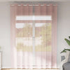 Voile Curtains with Grommets 2 pcs Pink 140x300 cm