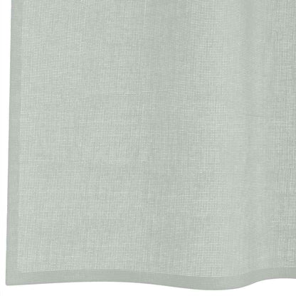 Voile Curtains with Grommets 2 pcs Light Grey 140x245 cm