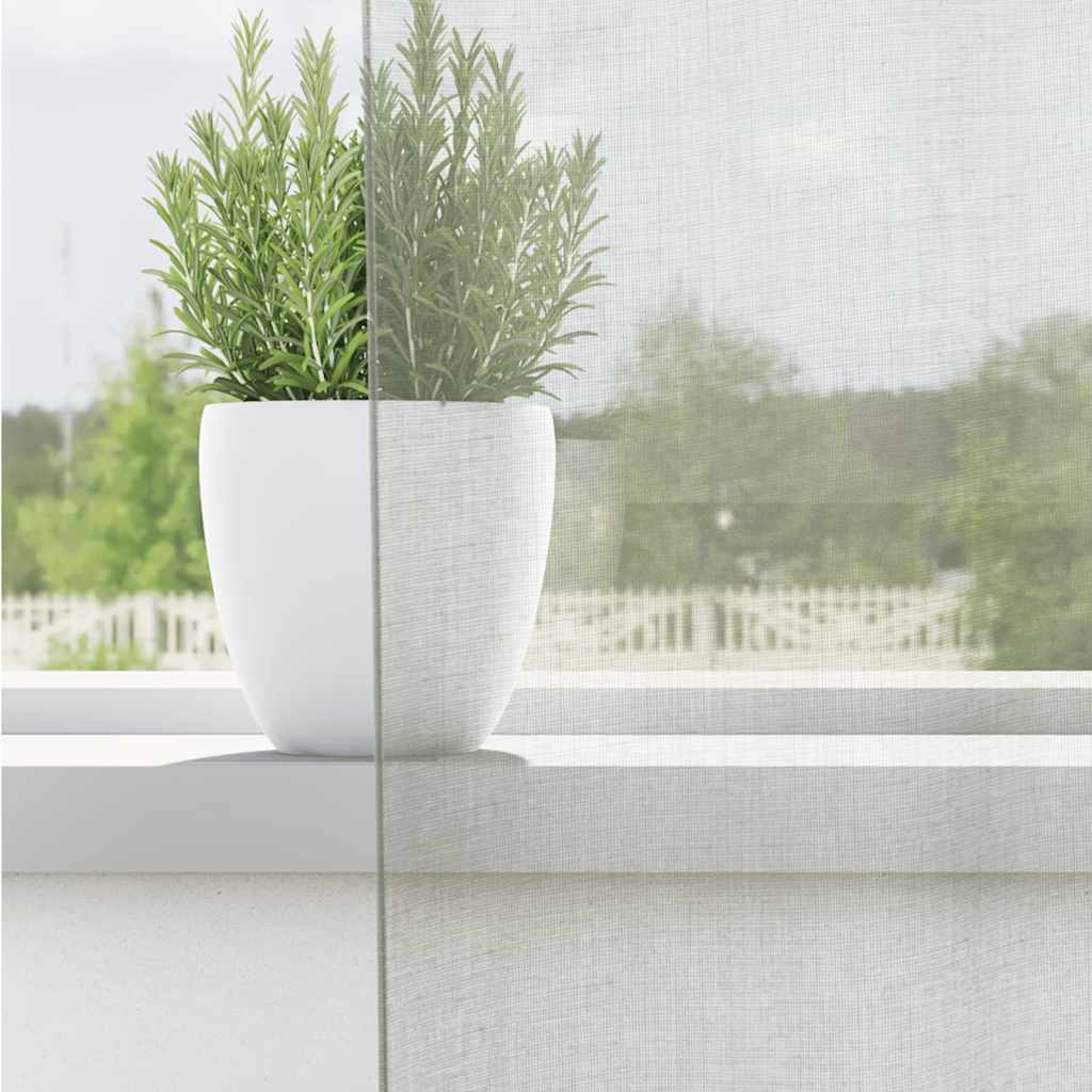 Voile Curtains with Grommets 2 pcs Light Grey 140x260 cm
