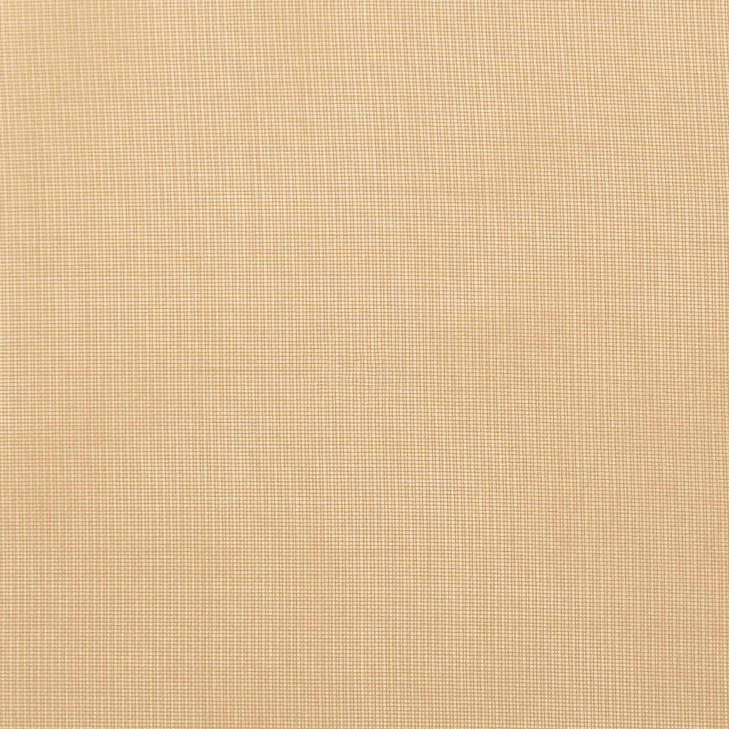 Voile Curtains with Grommets 2 pcs Sand