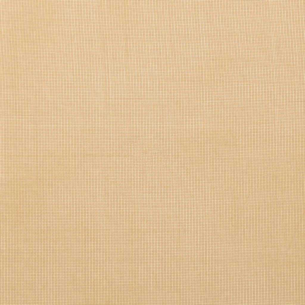 Voile Curtains with Grommets 2 pcs Sand