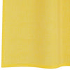 Voile Curtains with Grommets 2 pcs Yellow