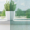 Voile Curtains with Grommets 2 pcs Turquoise