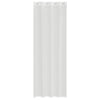 Voile Curtains with Grommets 2 pcs White