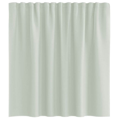 Voile Curtains with Rod Pockets 2 pcs Light Grey