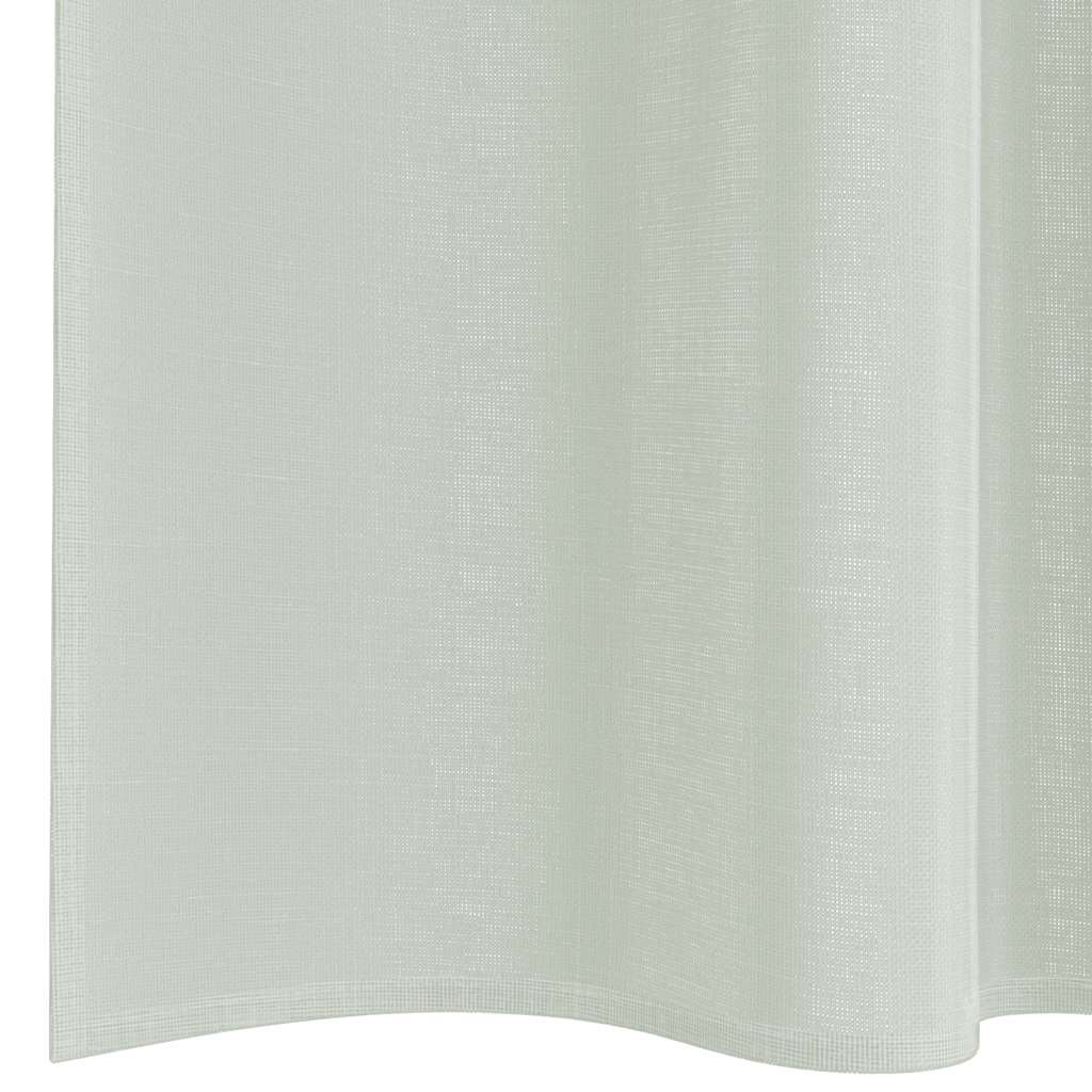 Voile Curtains with Rod Pockets 2 pcs Light Grey