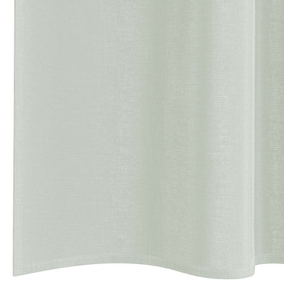 Voile Curtains with Rod Pockets 2 pcs Light Grey