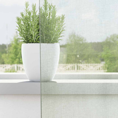 Voile Curtains with Rod Pockets 2 pcs Light Grey