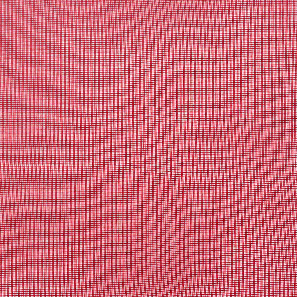 Voile Curtains with Rod Pockets 2 pcs Wine Red