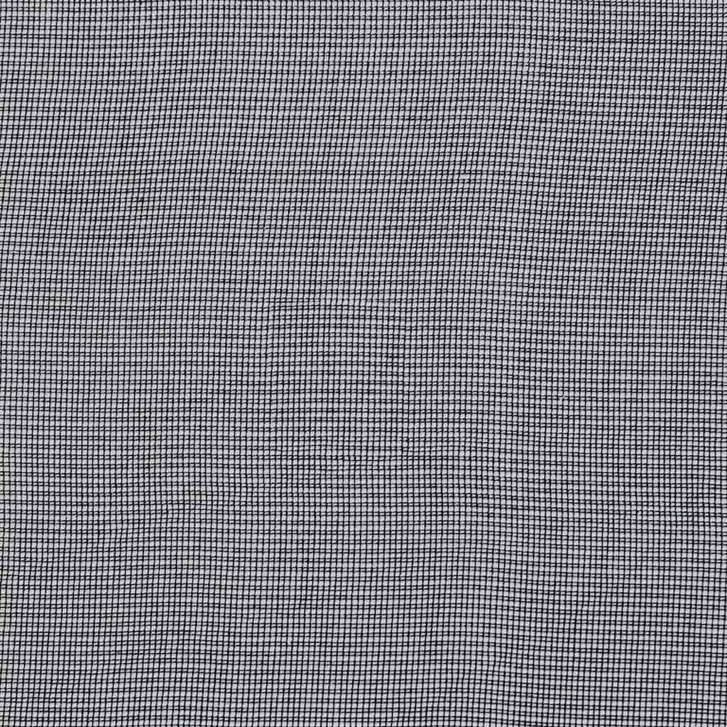 Voile Curtains with Tab Top 2 pcs Black