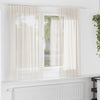 Voile Curtains with Tab Top 2 pcs Cream