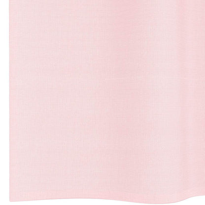 Voile Curtains with Loops 2 pcs Light Pink 140x175 cm