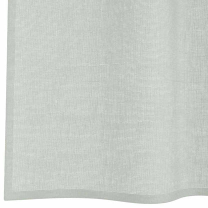 Voile Curtains with Loops 2 pcs Light Grey 140x225 cm