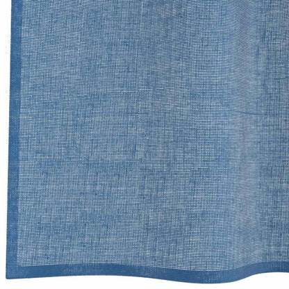 Voile Curtains with Loops 2 pcs Royal Blue 140x260 cm