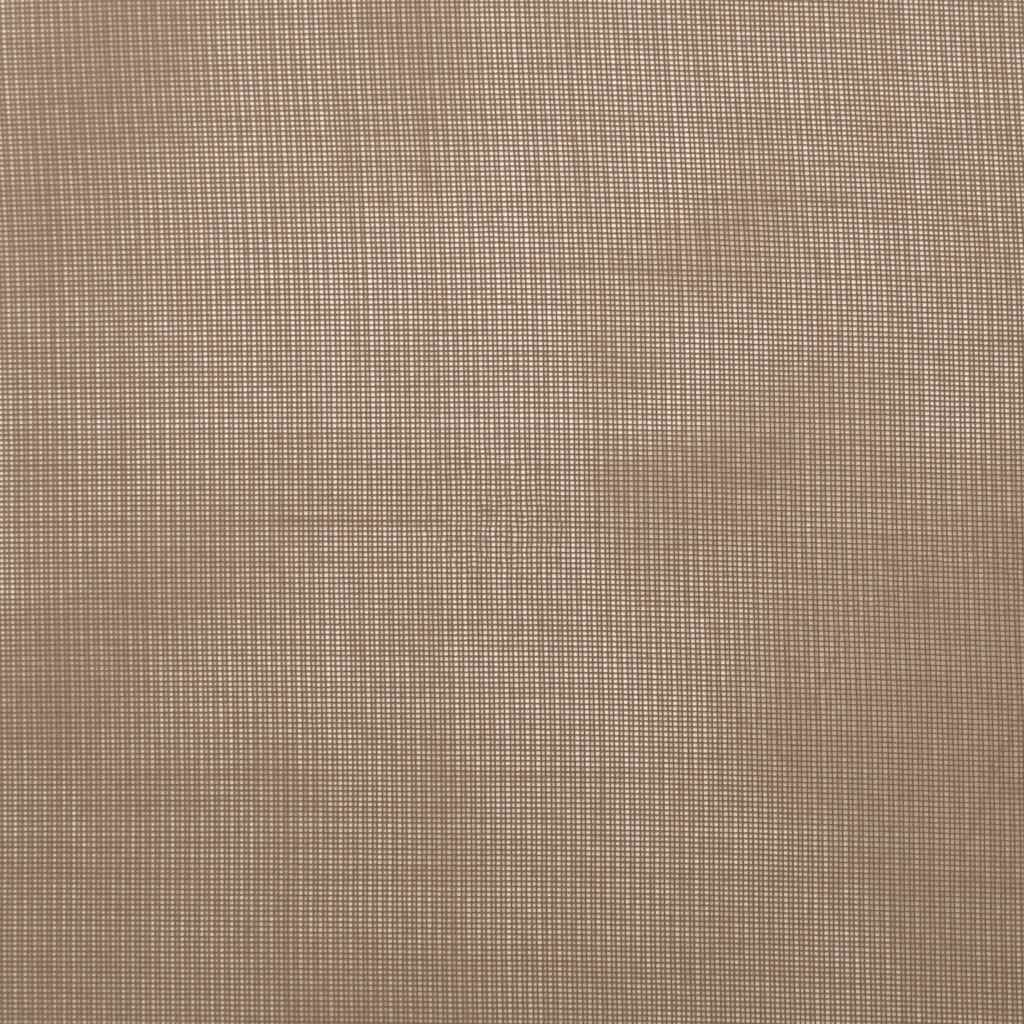 Voile Curtains with Loops 2 pcs Light Brown 140x225 cm