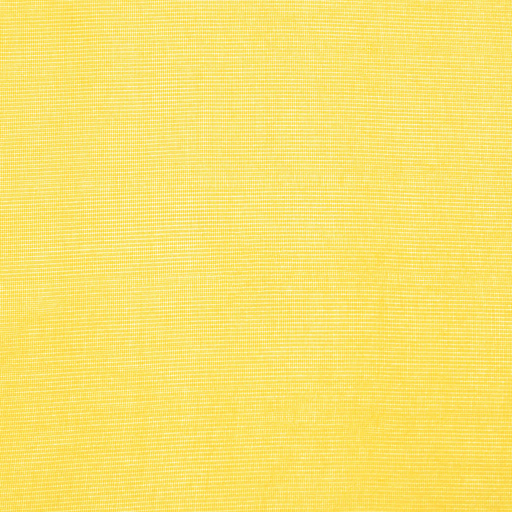 Voile Curtains with Loops 2 pcs Yellow 140x175 cm